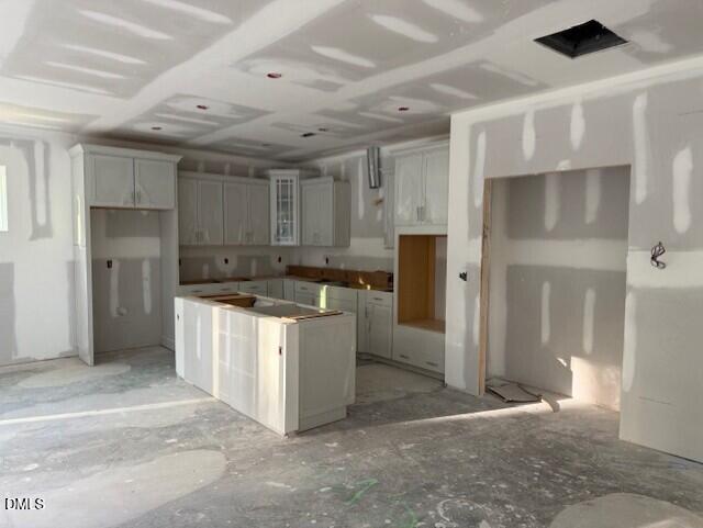 2023 Seneca Road Raleigh, NC 27604 - Photo 15 of 40 a kitchen with a refrigerator and a sink