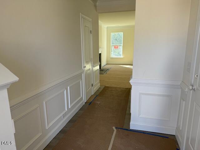 2023 Seneca Road Raleigh, NC 27604 - Photo 2 of 40 a view of hallway with wooden floor