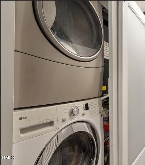 712 Godwin Court Raleigh, NC 27606 - Photo 13 of 27 a utility room with dryer and washer