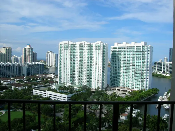 a view of a lake and a building