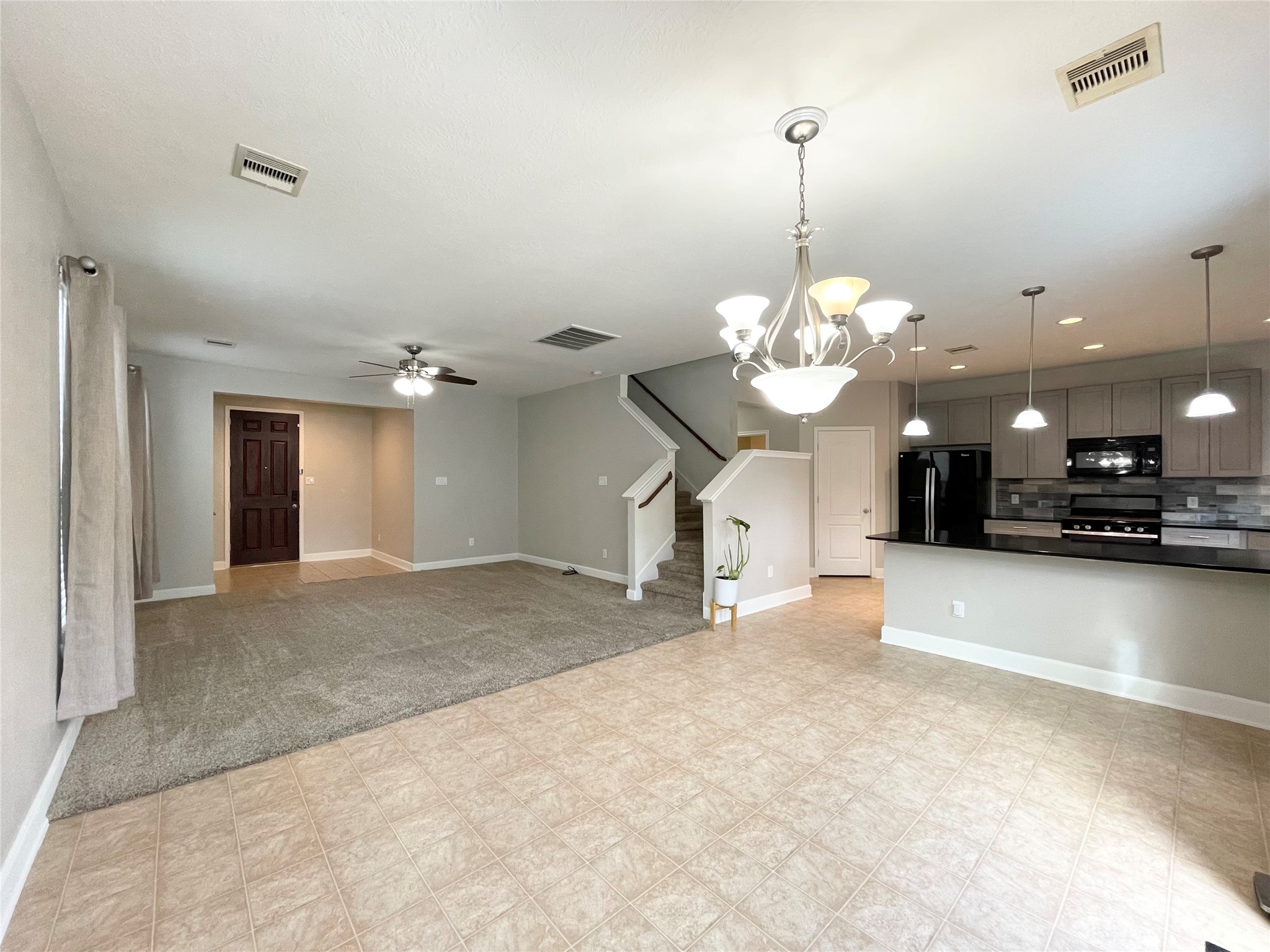 2707 Volute Houston, TX 77038 - Photo 5 of 28 Open concept dining space/bar area.