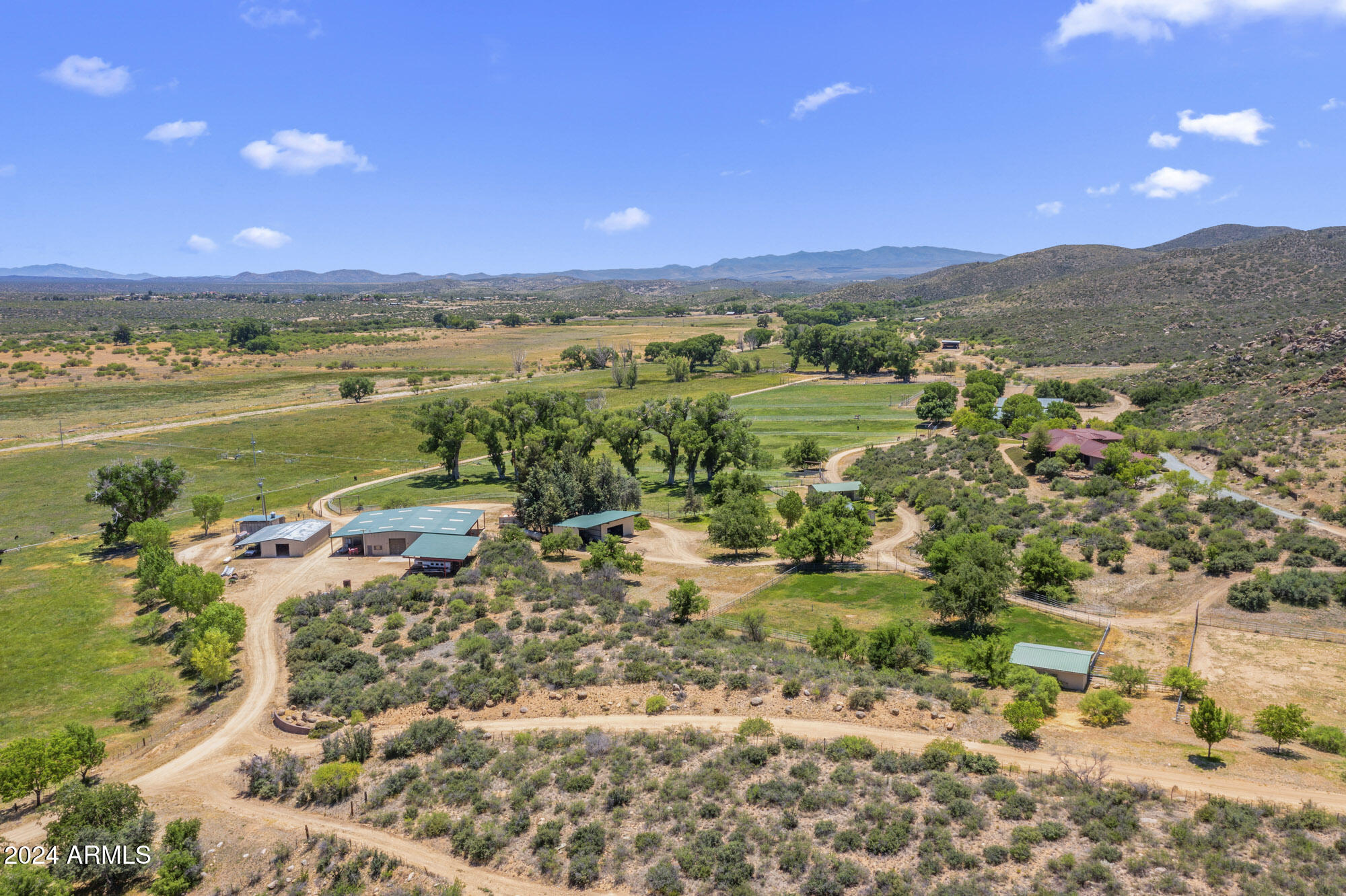5500 Four Cross Ranch Road Skull Valley, AZ 86338 - Photo 2 of 59 a view of a city with ocean view