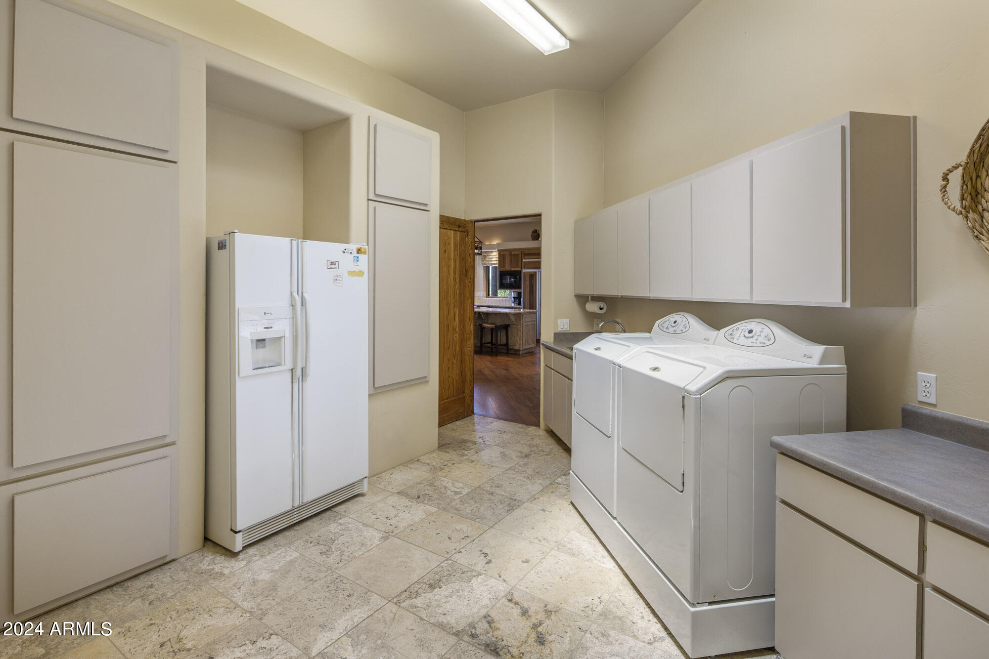 5500 Four Cross Ranch Road Skull Valley, AZ 86338 - Photo 28 of 59 a utility room with dryer and washer