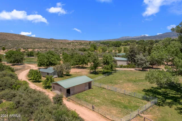 a view of a lake with a mountain