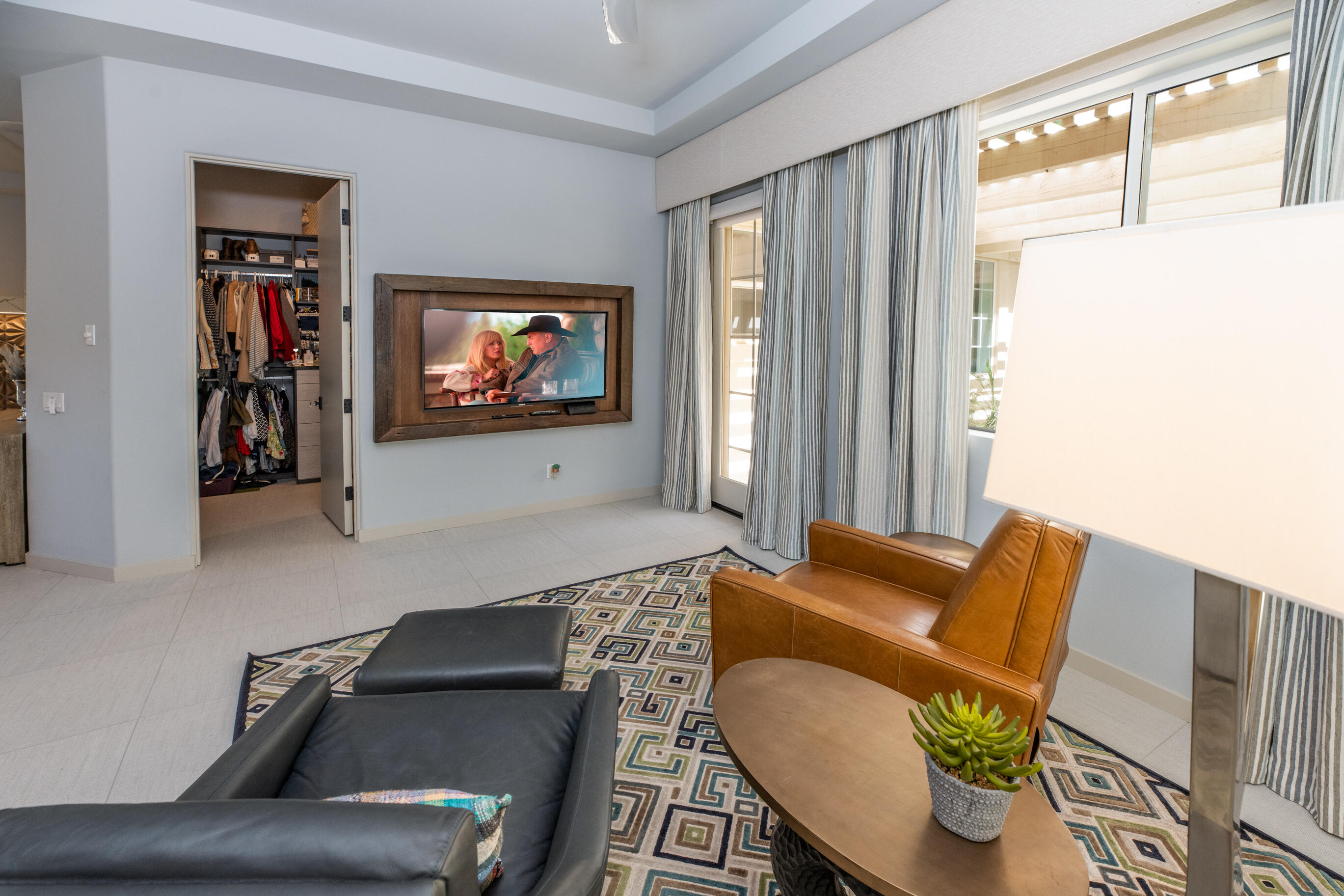 12 Varsity Circle Rancho Mirage, CA 92270 - Photo 30 of 59 a living room with furniture and a window