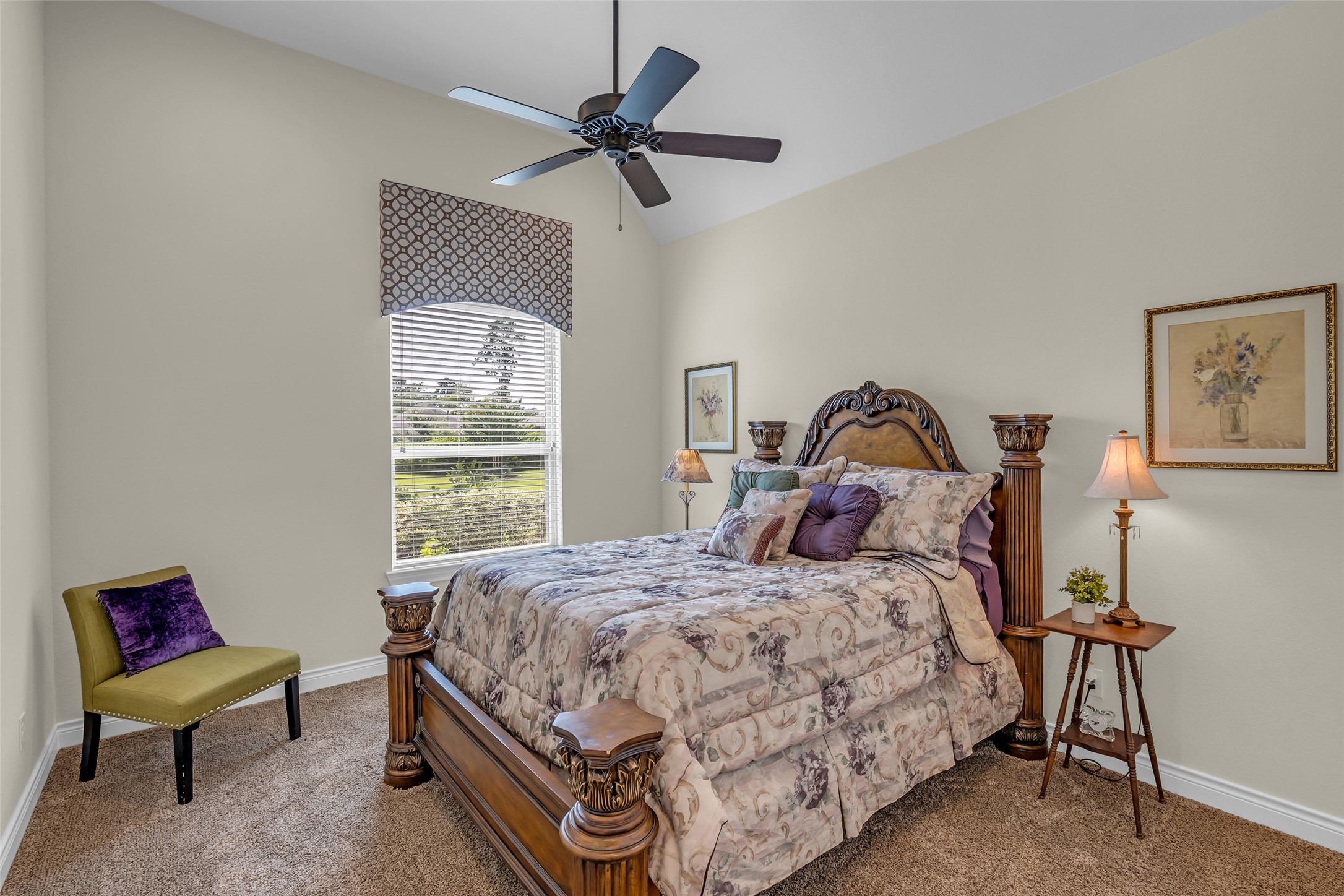 14003 South Evergreen Ridge Court Conroe, TX 77384 - Photo 8 of 43 Private front bedroom with a full bath, perfect for guests or multigenerational living.