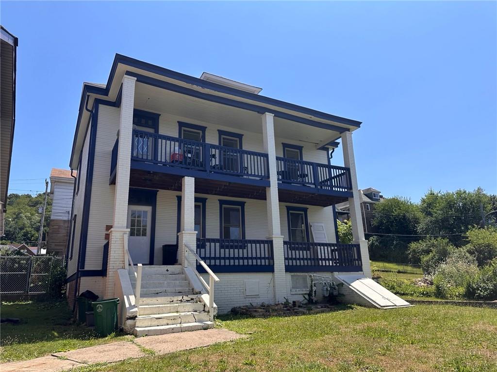 2 unit property upstairs downstairs unit