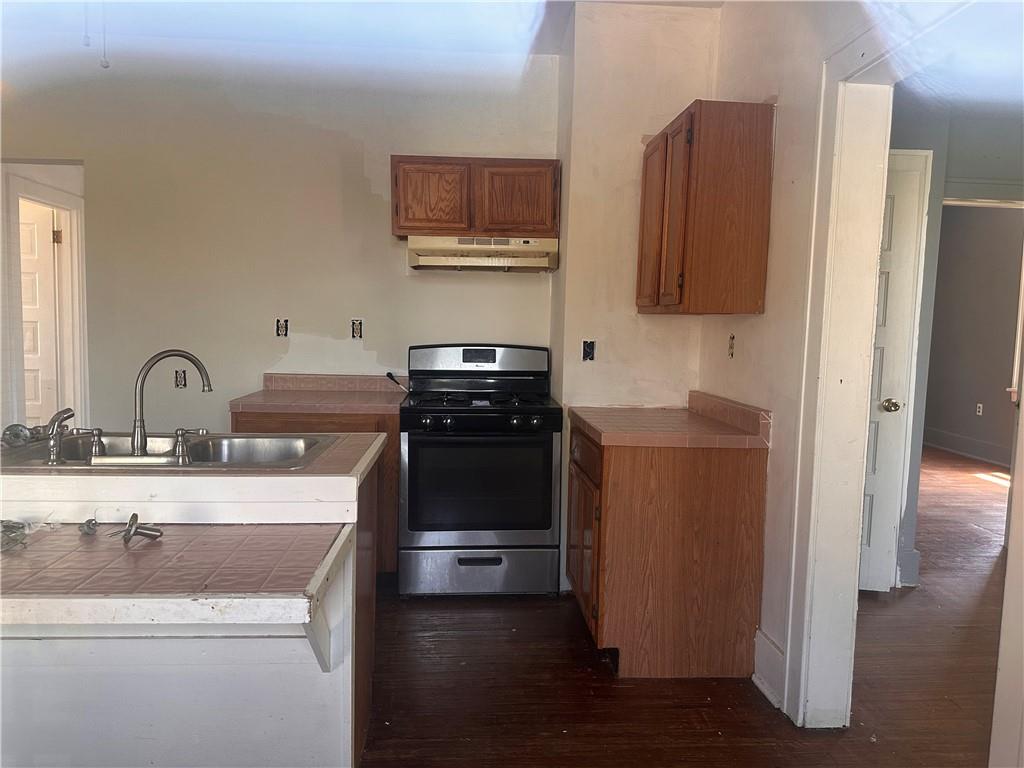 First floor unit kitchen