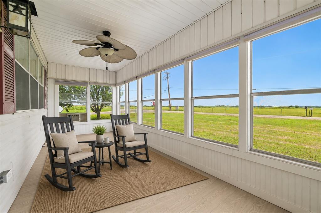 358 Wright Road Waxahachie, TX 75167 - Photo 11 of 38 a view of a dining room with furniture window and outside view