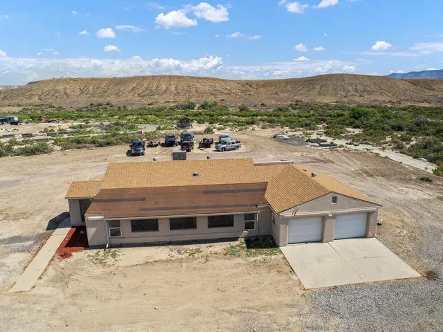 a view of a terrace with a ocean view