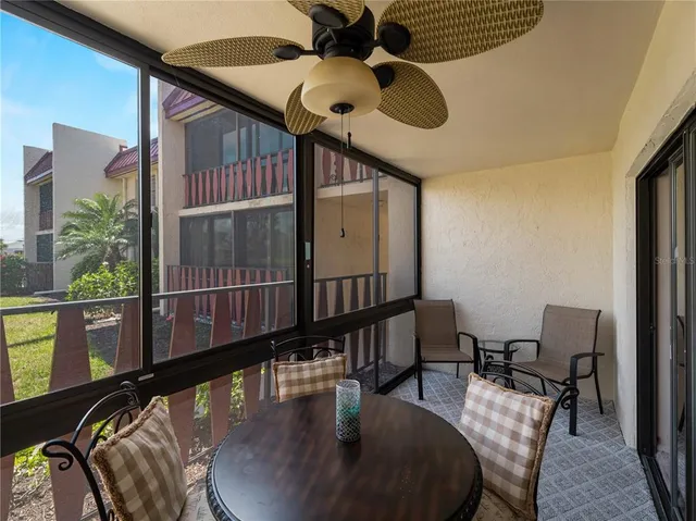 an aerial view of a city with an ocean