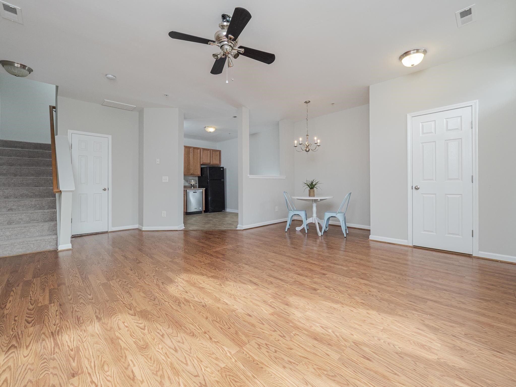 321 Gilman Lane, Unit 104 Raleigh, NC 27610 - Photo 5 of 22 Open to Kitchen