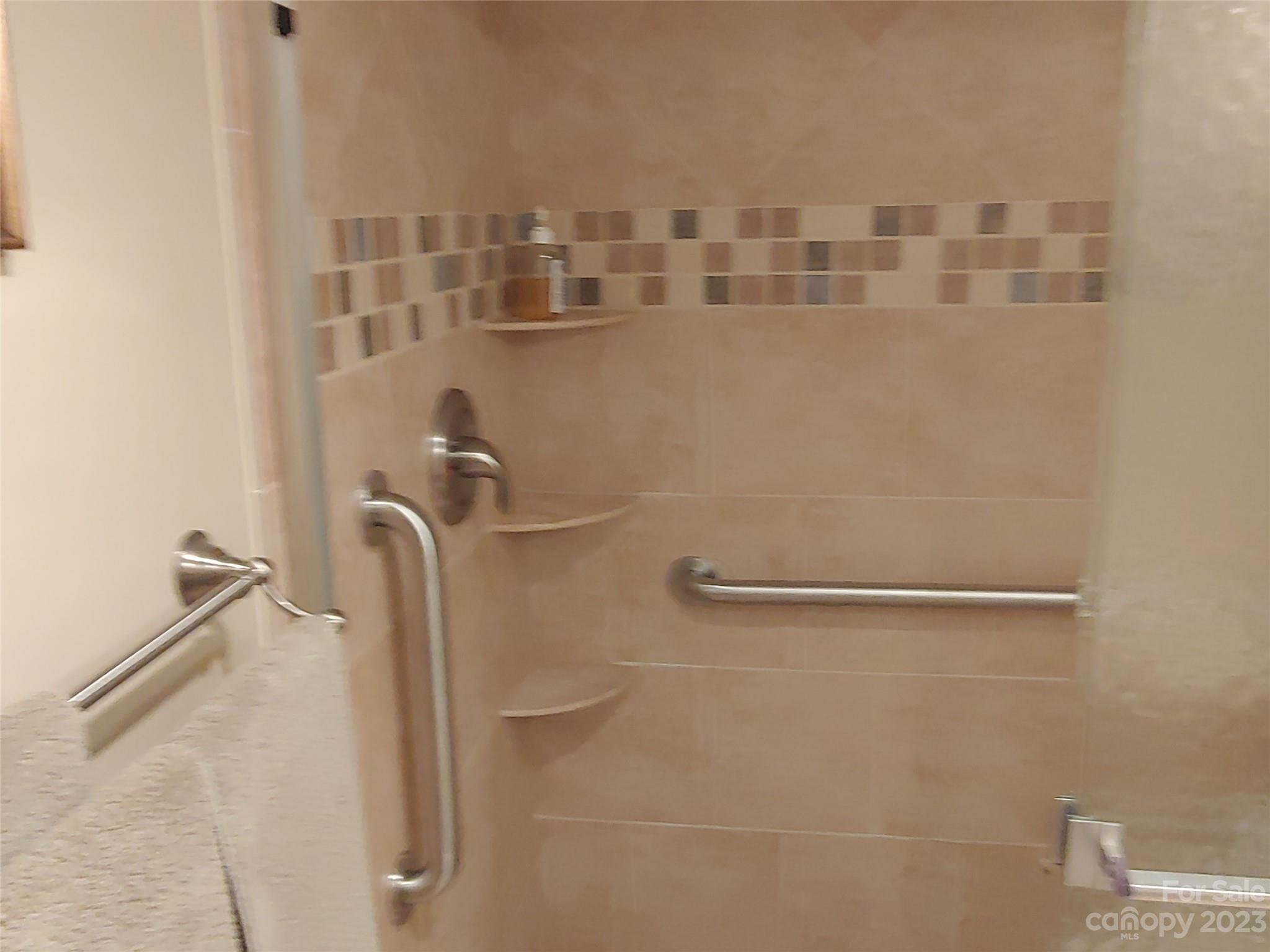 87 Willow Road, Unit D14 Waynesville, NC 28786 - Photo 36 of 47 a close view of a shower in bathroom