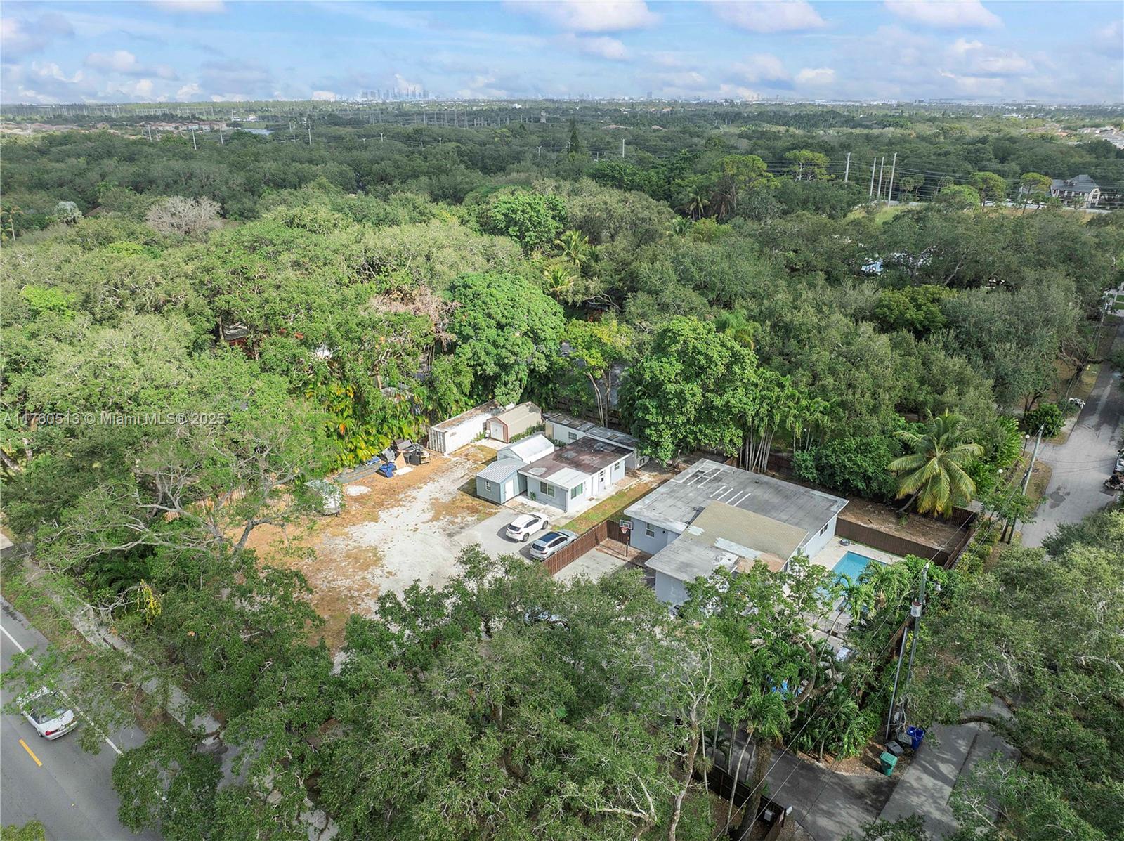 3981 Southwest 58th Street Dania Beach, FL 33312 - Photo 23 of 37 an aerial view of residential house with outdoor space