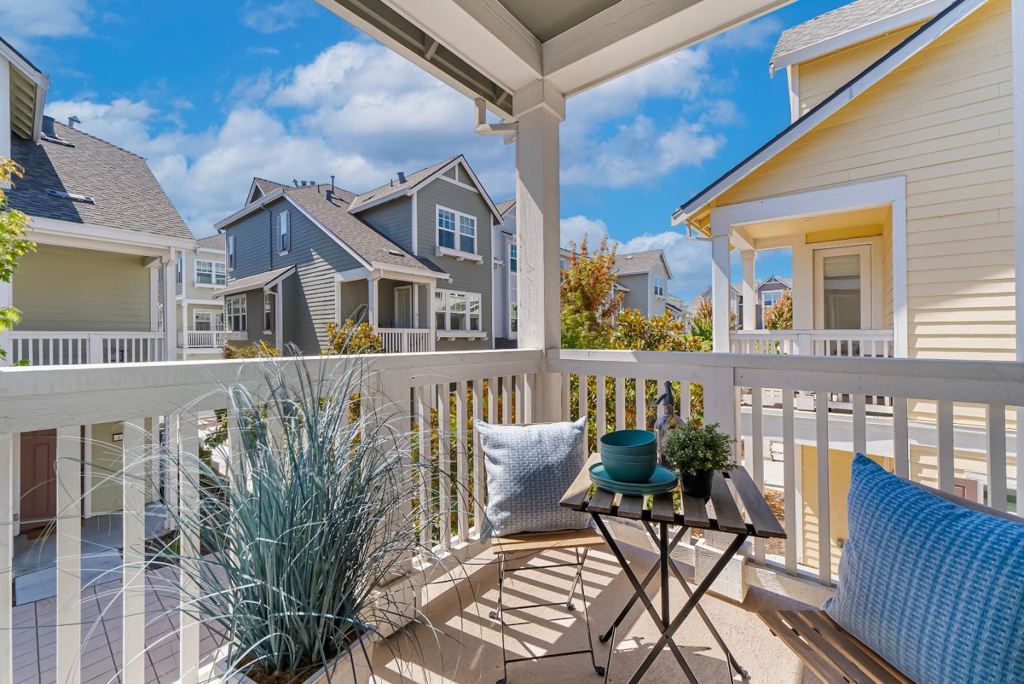 119 Orbit Way Mountain View, CA 94043 - Photo 14 of 46 a view of a chair and table in the balcony