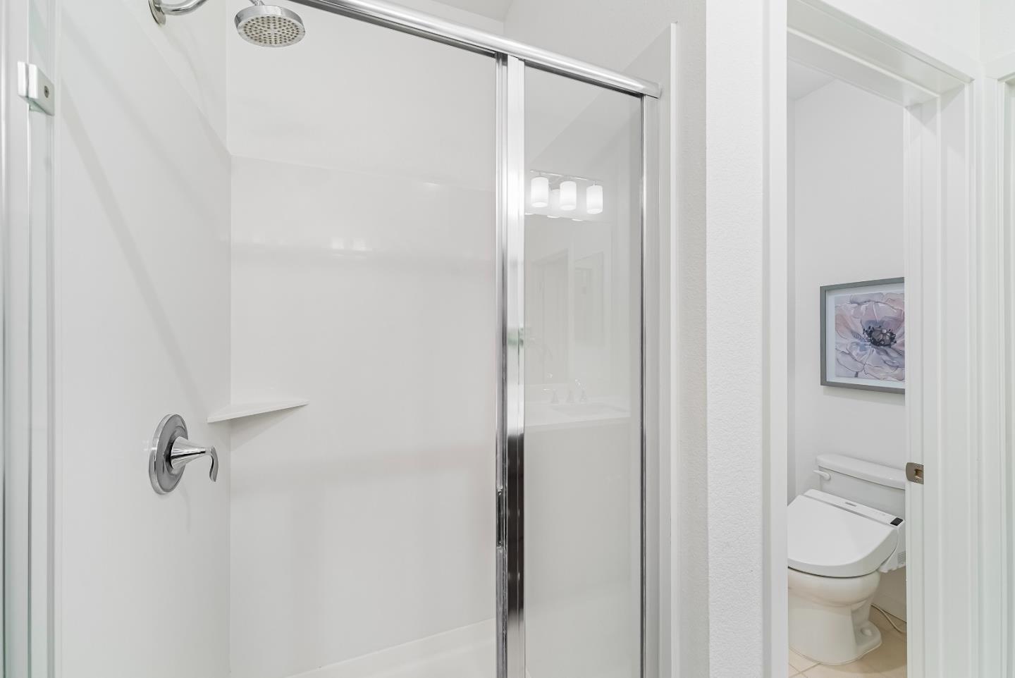 119 Orbit Way Mountain View, CA 94043 - Photo 20 of 46 a bathroom with a shower a toilet and a sink