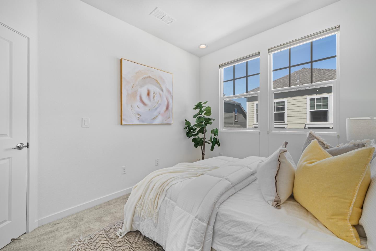 119 Orbit Way Mountain View, CA 94043 - Photo 25 of 46 a bedroom with a bed and a couch