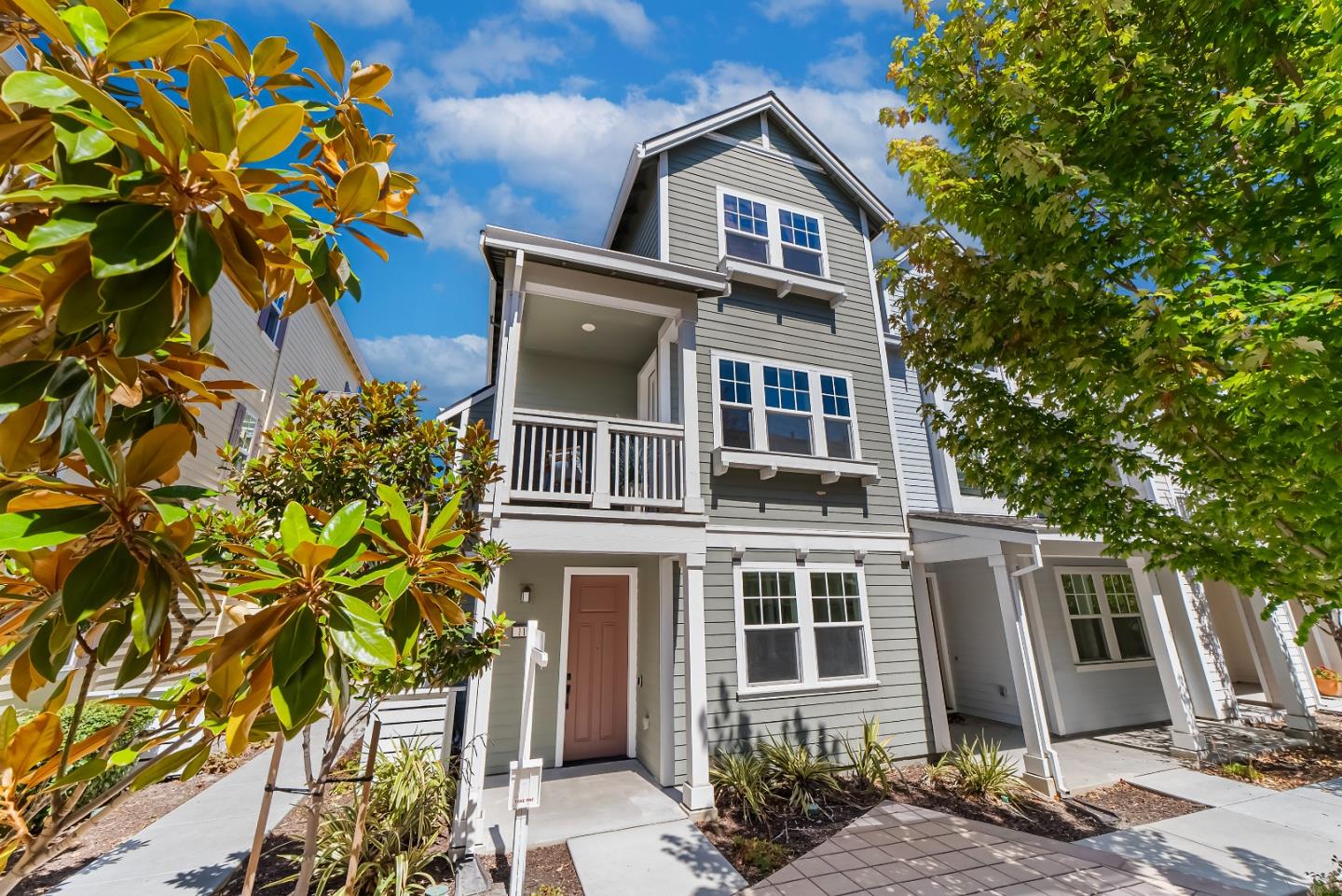 119 Orbit Way Mountain View, CA 94043 - Photo 37 of 46 a front view of a house with a yard
