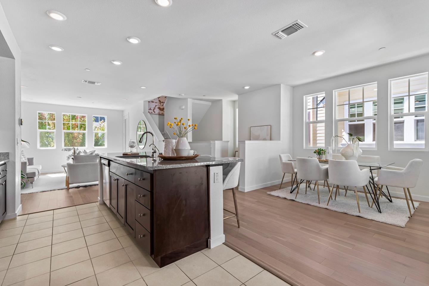 119 Orbit Way Mountain View, CA 94043 - Photo 8 of 46 a kitchen with stainless steel appliances granite countertop a stove and a sink