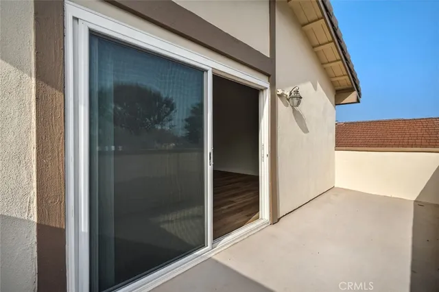 a view of front door