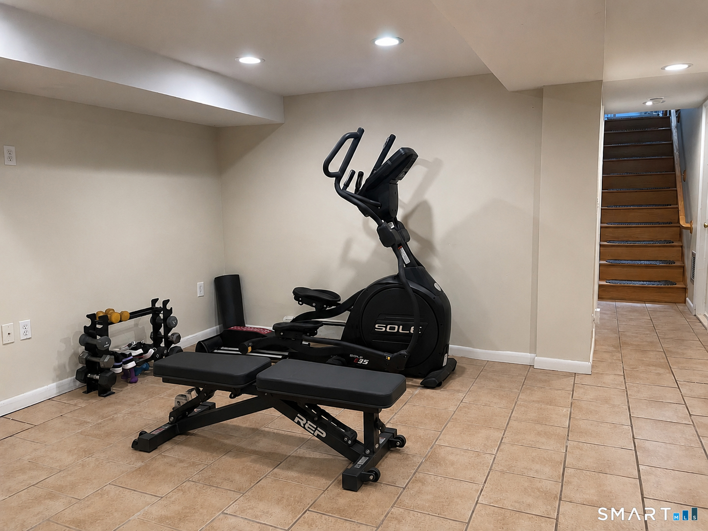 5 Sycamore Lane Brookfield, CT 06804 - Photo 18 of 25 Lower Level Flex Space with Walkout; use as bedroom, office, home gym, or game room.