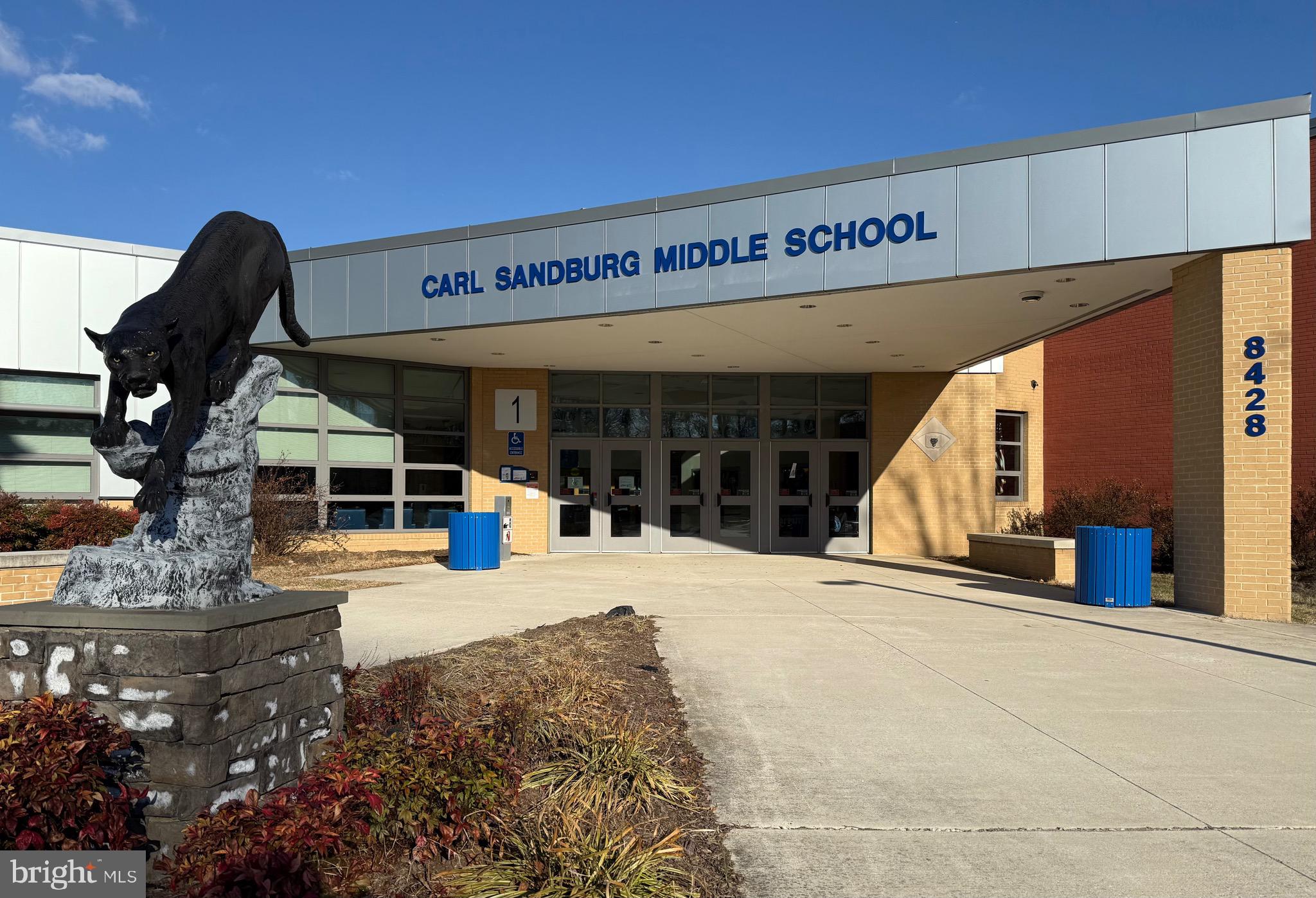 1212 Shenandoah Road Alexandria, VA 22308 - Photo 80 of 98 Sandburg elementary School. Go Panthers!
