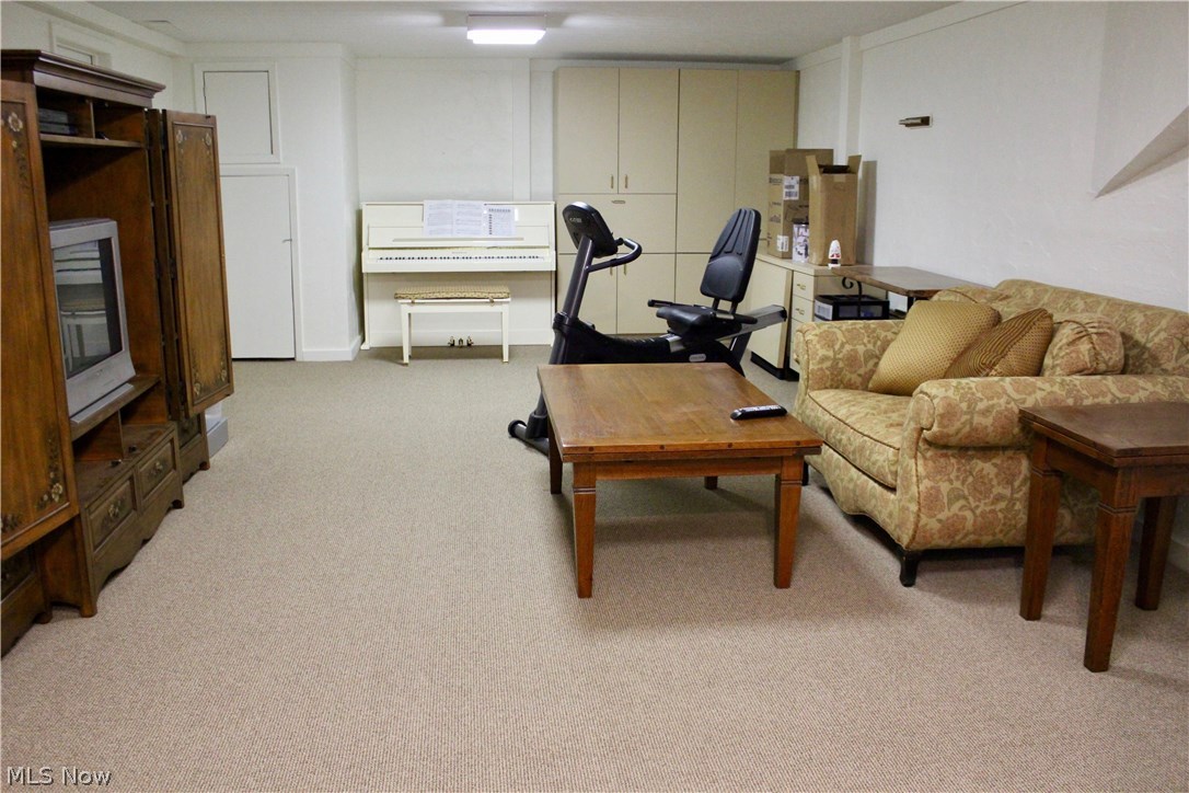 3238 Bremerton Road Pepper Pike, OH 44124 - Photo 12 of 13 Commercial grade carpeting in this delightful club room on lower level, ample storage!