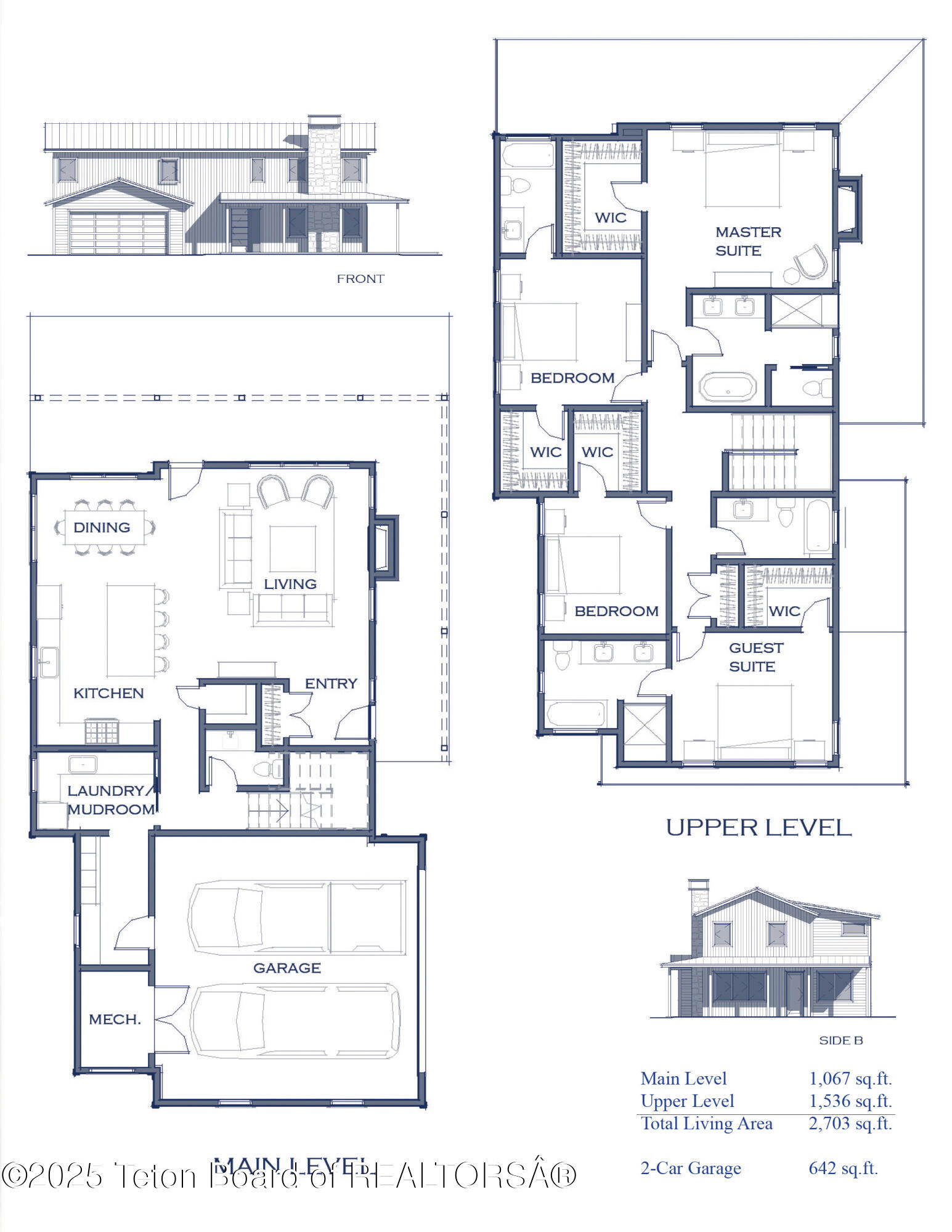 Lot 67 Haystack House Road Jackson, WY 83001 - Photo 9 of 9 z10 Adams Floor Plan