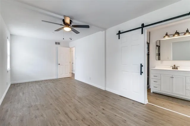 wooden floor in an empty room
