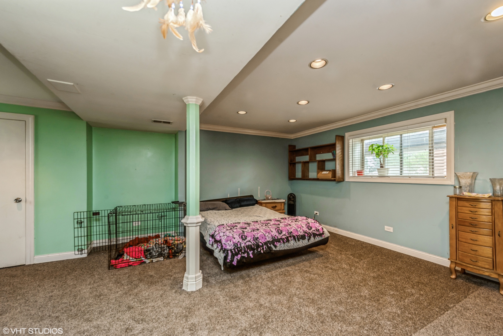 8408 Coral Road Wonder Lake, IL 60097 - Photo 6 of 15 a bedroom with bed and a window