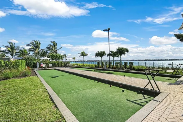 a view of a lake with a mountain