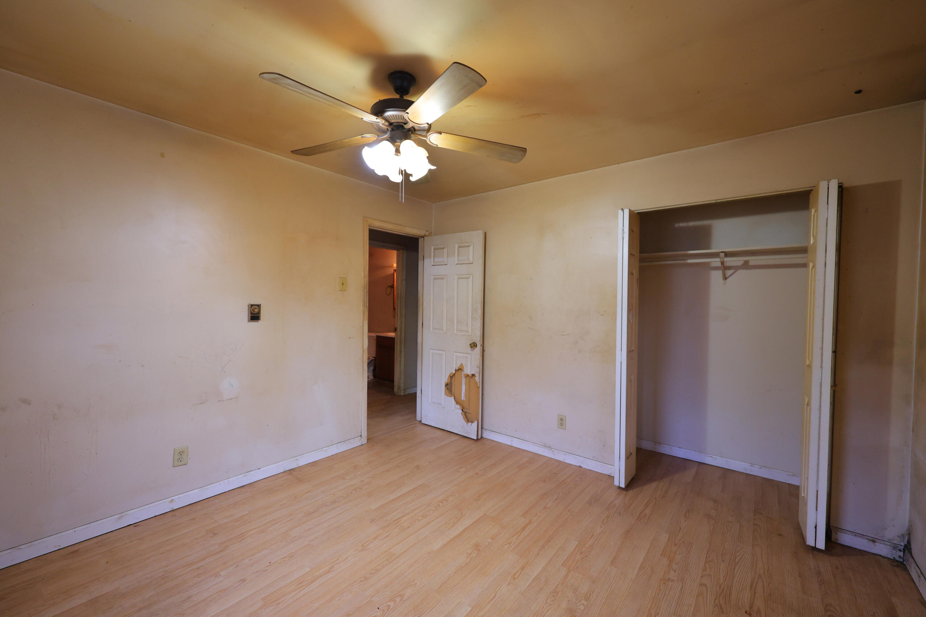 2627 Birch Tree Lane Demotte, IN 46310 - Photo 19 of 23 a view of an empty room with a fan