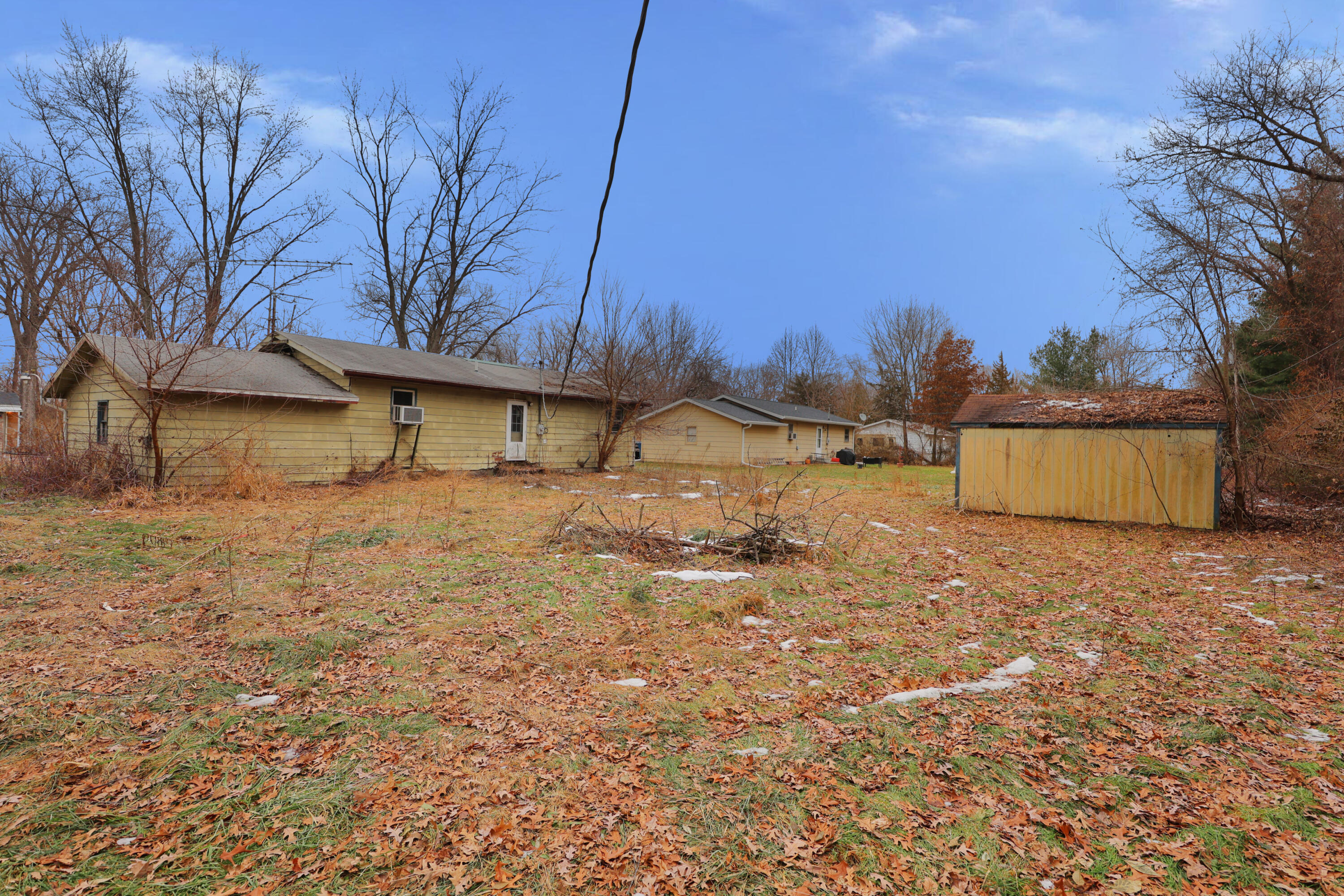 2627 Birch Tree Lane Demotte, IN 46310 - Photo 6 of 23 a view of backyard of house with green space