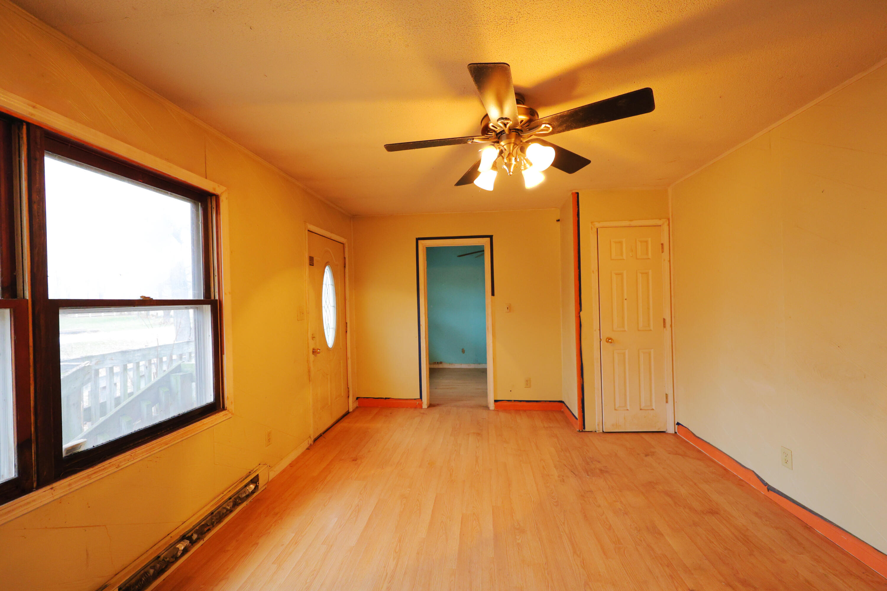 2627 Birch Tree Lane Demotte, IN 46310 - Photo 10 of 23 a view of empty room with a ceiling fan
