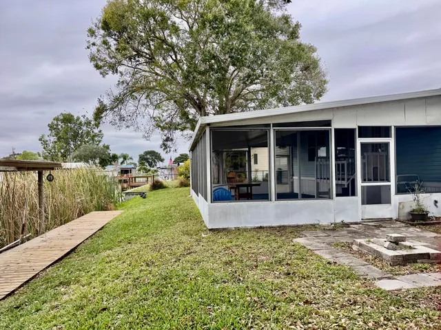 a view of a terrace with a garden