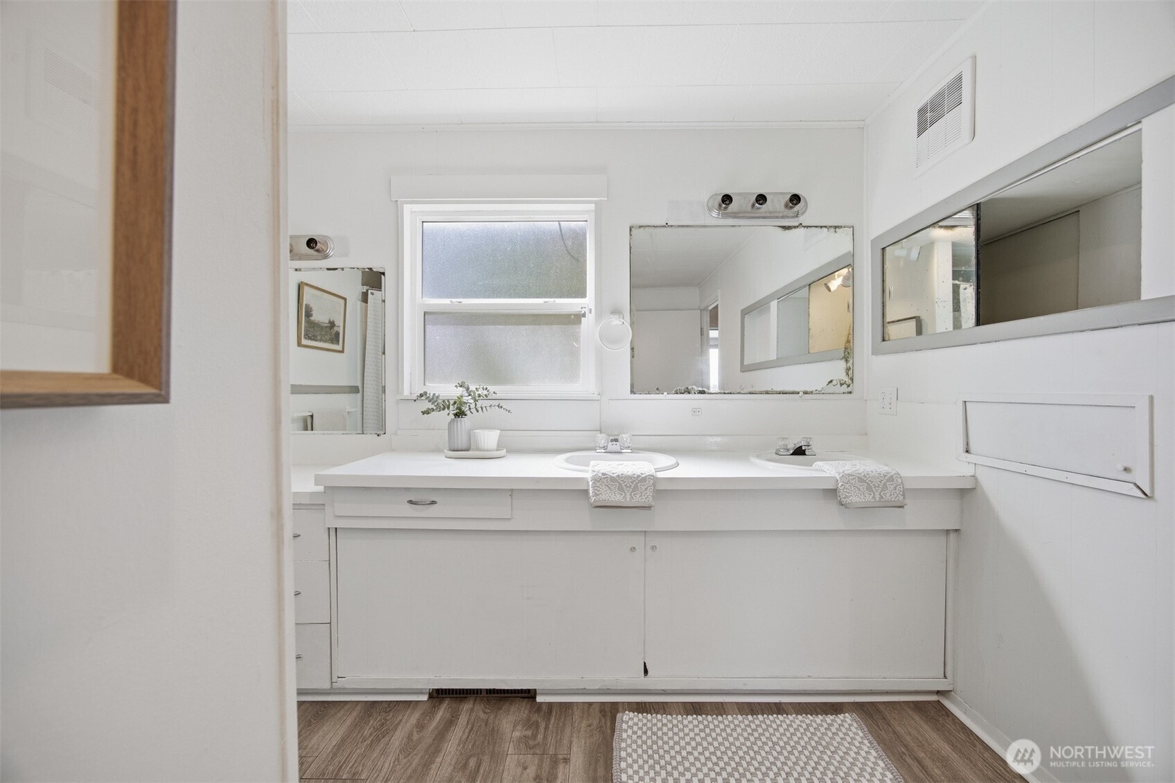 6791 Noon Road Everson, WA 98247 - Photo 22 of 38 a bathroom with a sink and a mirror