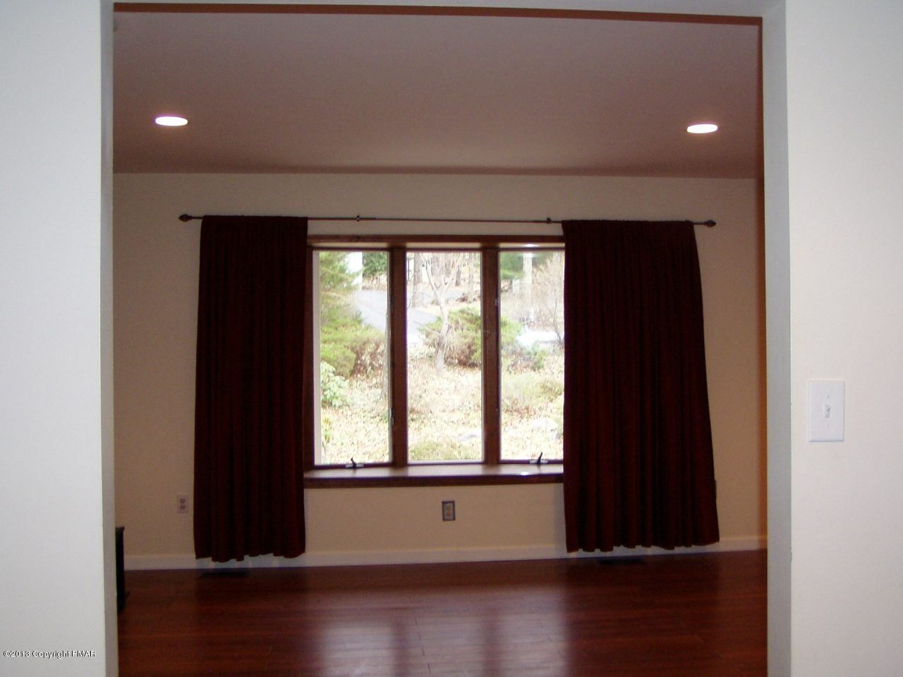 5 Orchard Road Swiftwater, PA 18370 - Photo 15 of 26 a view of empty room with wooden floor and fan