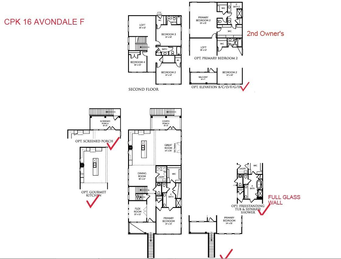 714 Minton Road Charleston, SC 29412 - Photo 53 of 53 CPK 16 Floor Plan Picture