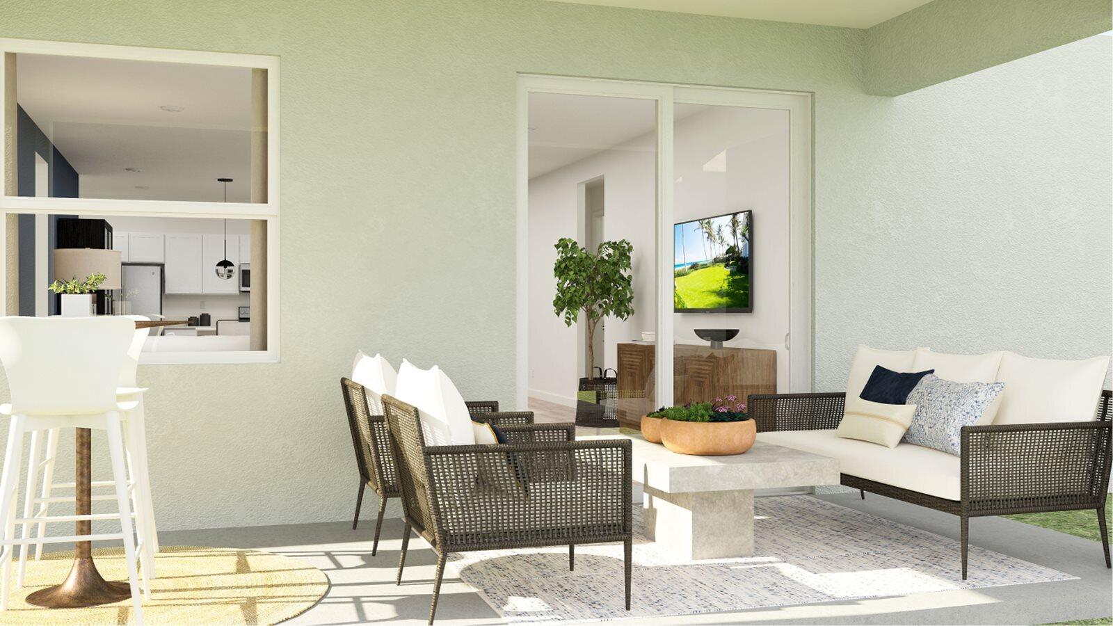 12267 Southwest Roma Circle Port St. Lucie, FL 34987 - Photo 19 of 20 PBH_2277_Rend_Lincoln_CoveredPatio_F1_Ba