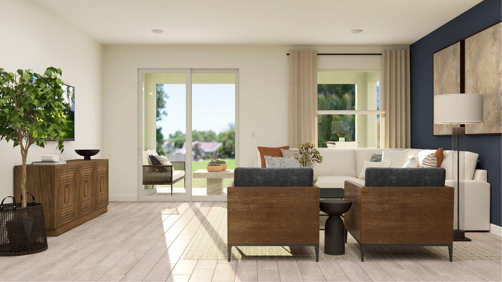 12267 Southwest Roma Circle Port St. Lucie, FL 34987 - Photo 7 of 20 PBH_2277_Rend_Lincoln_GreatRoom_2of2_F1_