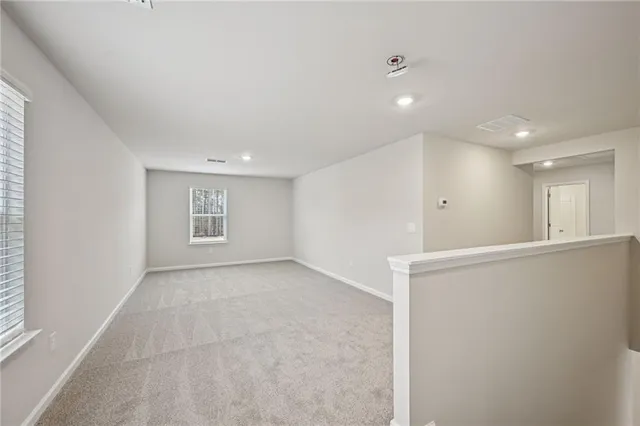 a view of empty room