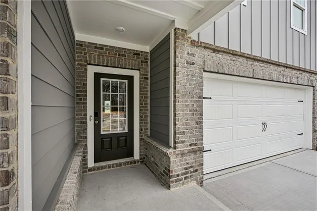 a view of front door of a house