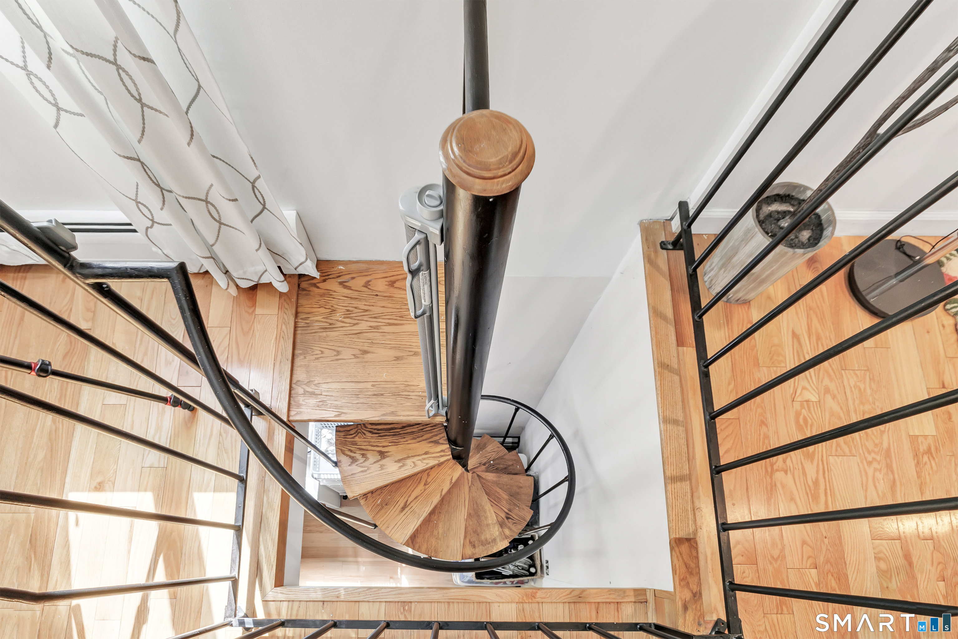 110 Bart Road Monroe, CT 06468 - Photo 18 of 35 Spiral staircase in Primary to walk down closet, I bet you don't know anyone who has this!!