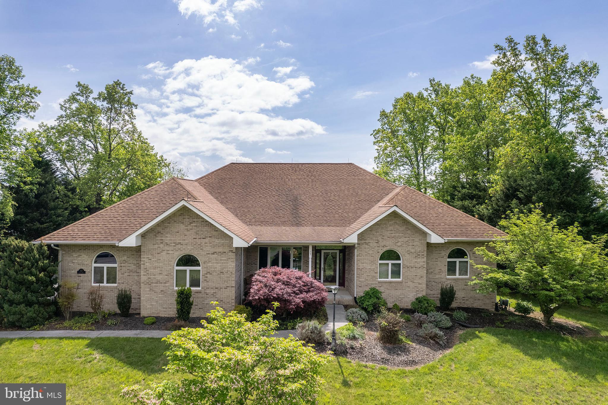 One-level living on 3.5 acres - beautiful views!