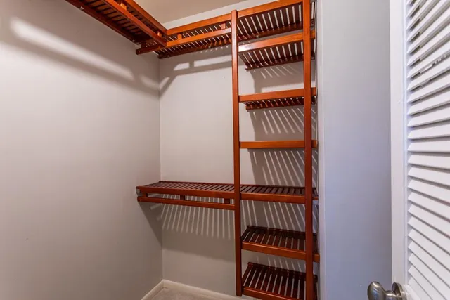 a view of a door with a door