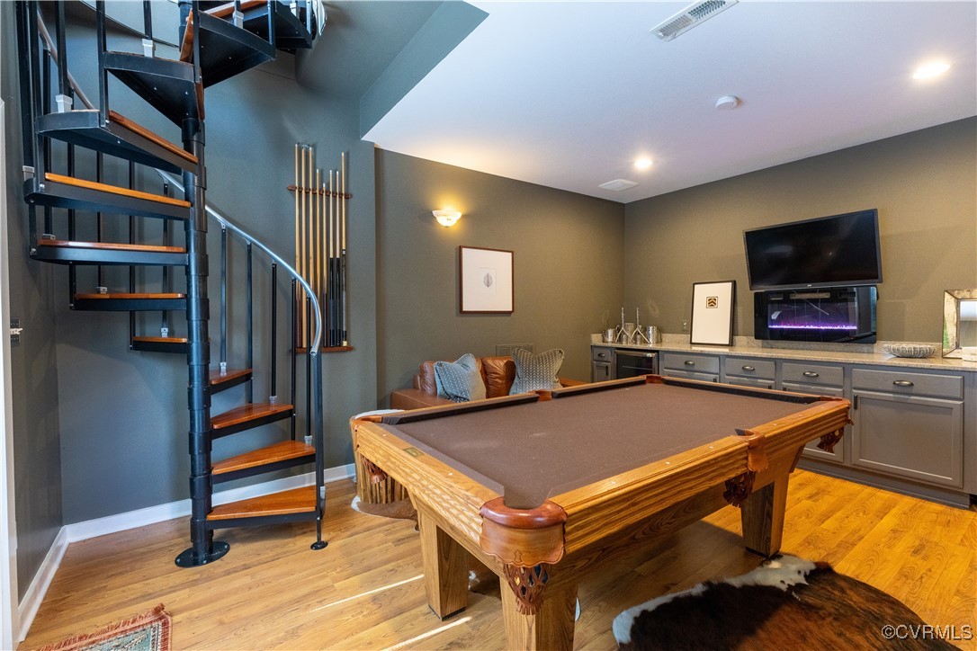 3101 Middlewood Road Midlothian, VA 23113 - Photo 1 of 1 a room with pool table and flat screen tv