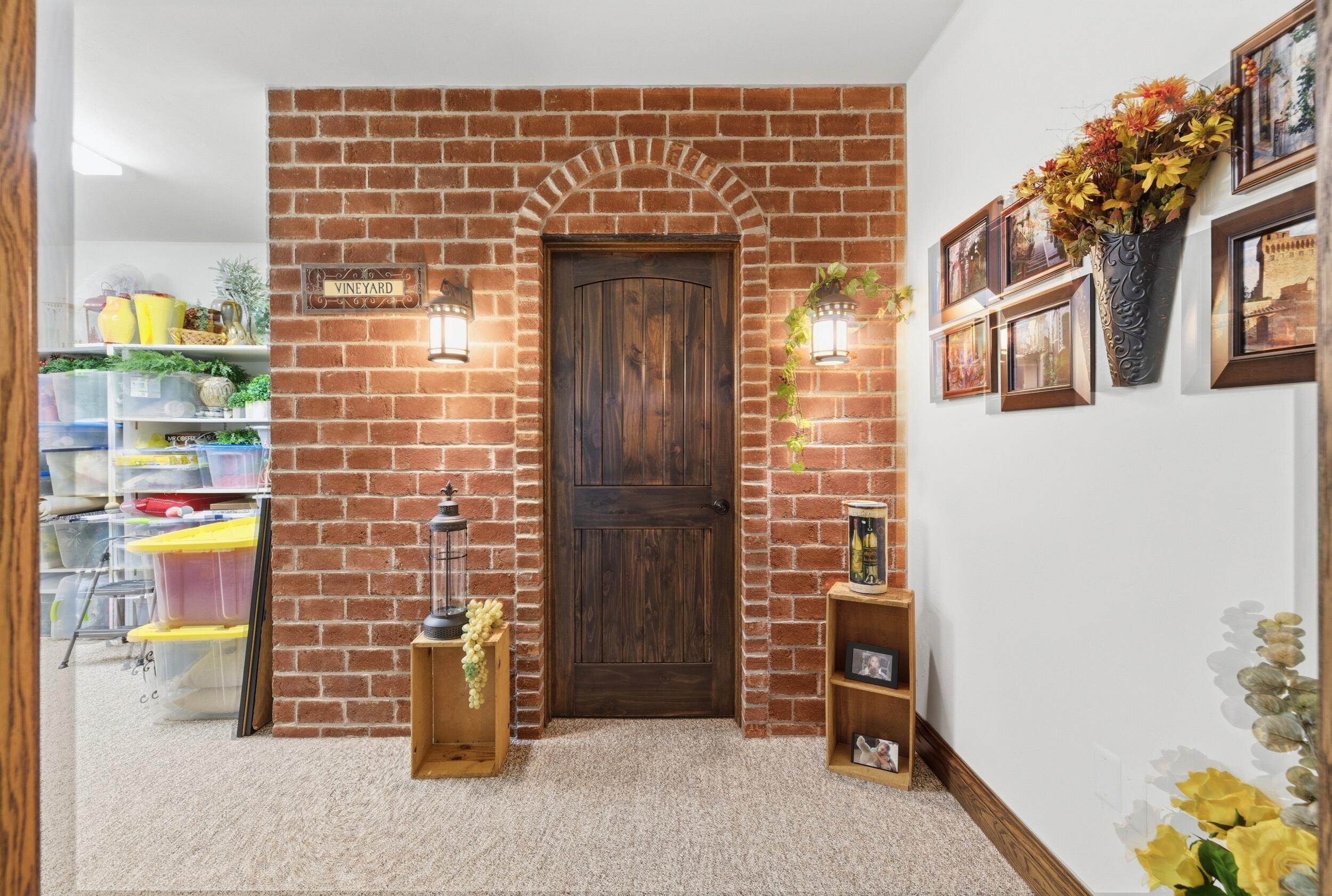 11105 Meadow Ridge Road Whitelaw, WI 54247 - Photo 49 of 78 Wine Cellar Entry View