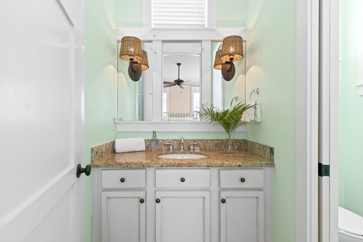 113 Lifeguard Loop West Inlet Beach, FL 32461 - Photo 24 of 51 a bathroom with a sink and vanity