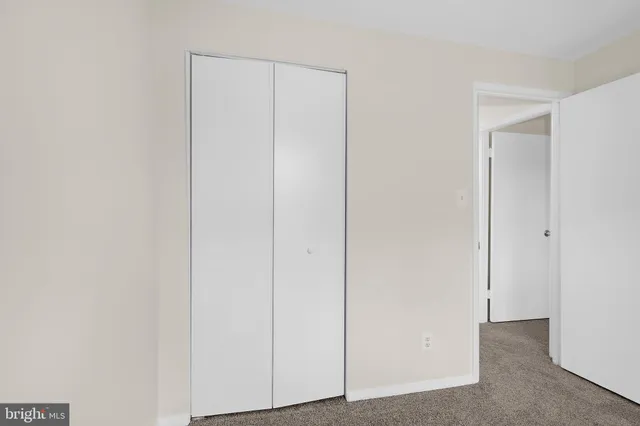 a view of closet area