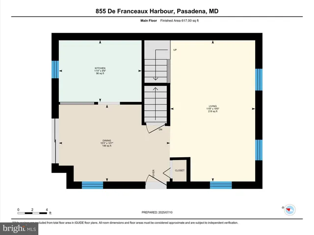 $2,650 | 855 De Franceaux Harbour, Pasadena, MD 21122